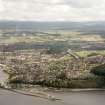 Oblique aerial view of Inverness, looking S.