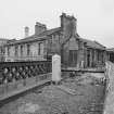 Glasgow. Central Station. View from S of bothy on platform 13.