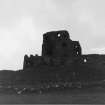 Excavation photograph - General shot- castle