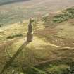 Aerial view of monument, Beinn A' Bhragaidh, Golspie, East Sutherland, looking S.