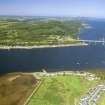 Aerial view of Beauly Firth, Charleston, North Kessock and part of Inverness, looking NE.