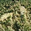 Aerial view of Dun-da-lamh, Laggan, Badenoch & Strathspey, looking S.