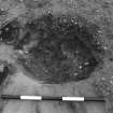 Excavation photograph : trench I, feature ACA, total excavation.