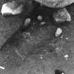 Excavation photograph : F61 - fill of stone hole of stone 11.