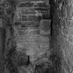 Excavation archive: Interior of cellar at groudn floor level. From N.