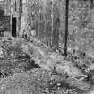 Excavation photograph : area T - general view of base of 17th century Storekeeper's house.