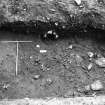 Excavation photograph: area X/H - shot of ditch.