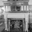 Interiorv view of Cairndhu Hotel, Helensburgh, showing fireplace in hall.