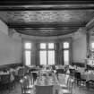 Interior view of Cairndhu Hotel, Helensburgh, showing dining room.
