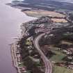 Aerial view of N Kessock, A9, N of Inverness, looking W.