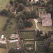 Aerial view of Cawdor Castle, E of Inverness, looking S.