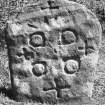 Ellary, Cladh a Bhile.
Early Christian cross-marked stone.