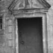Detail of doorway, Cessnock Castle.