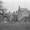 General view of Cessnock Castle from west.