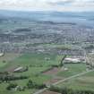 Aerial view of Inverness and Beauly Firth, looking NW.