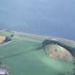 Aerial view of Ormond Castle and Castleton Farm, Avoch, Black Isle, looking NE.