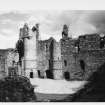 Balvenie Castle, Banffshire, General Views and Spares