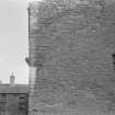 Detail of stonework on tower, Dudhope Castle, Barrack Road, Dundee.