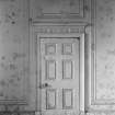 Interior.
Detail of door.