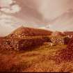 Arnol, Isle of Lewis.  Blackhouse - Gen Views Exts + Ints