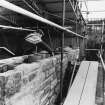 New Lanark Tenement - Internal + Progress of Roof Repairs + New Chimney