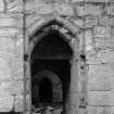 View of entrance door, Old Tulliallan Castle.