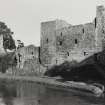 Hailes Castle, East Lothian.  Exterior Views