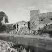 Hailes Castle, East Lothian.  Exterior Views