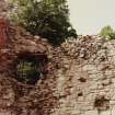 Hailes Castle.  Opening of SW Corner of Basinkin Wall + Vaulting Details (AM/ARCH CH 7/86)