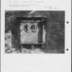 Photographs and research notes relating to graveyard monuments in Prestongrange Churchyard, East Lothian. 
