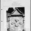 Photographs and research notes relating to graveyard monuments in Westerkirk (Bentpath) Churchyard, Dumfries.