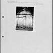 Photographs and research notes relating to graveyard monuments in West Wemyss Churchyard, Fife.  
