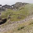 Canna, Sgor nam Ban-Naomha, monastic settlement (possible). View from N.