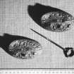 Two oval brooches & ringed pin (NMA IL 331 1913) RCAHMS