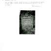 Photographs and research notes relating to graveyard monuments in Blackford Churchyard, Perthshire.		