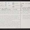 Beorgs Of Uyea, HU39SW 2, Ordnance Survey index card, page number 1, Recto