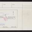 Fugla Ness, HU47NW 6, Ordnance Survey index card, Verso