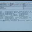Quanterness, HY41SW 4, Ordnance Survey index card, Recto