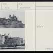 Westray, Noltland Castle, HY44NW 1, Ordnance Survey index card, page number 1, Recto
