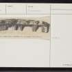 Sanday, Pool, HY63NW 17, Ordnance Survey index card, Recto