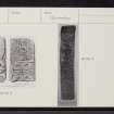 Canna, A' Chill, St Columba's Chapel, NG20NE 1, Ordnance Survey index card, Recto