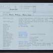 Dun Telve, NG81NW 7, Ordnance Survey index card, Recto