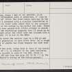 Easterton Of Roseisle, NJ16SW 26, Ordnance Survey index card, page number 2, Verso