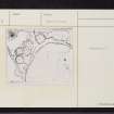 New Kinord, NJ40SW 13, Ordnance Survey index card, Recto