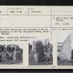 Inverurie Churchyard, Symbol Stones, NJ72SE 11, Ordnance Survey index card, page number 2, Verso