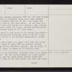 Tiree, Ceann A' Mhara, NL94SW 2, Ordnance Survey index card, page number 2, Verso