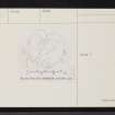 Coll, Dun Morbhaidh, NM26SW 12, Ordnance Survey index card, page number 1, Recto
