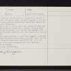 Eigg, Kildonnan, NM48SE 15, Ordnance Survey index card, page number 2, Verso