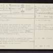 Glasvaar, NM80SE 4, Ordnance Survey index card, page number 1, Recto