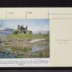 Lismore, Castle Coeffin, NM84SE 2, Ordnance Survey index card, Recto